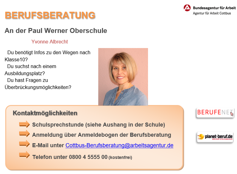 Flyer Albrecht Agentur